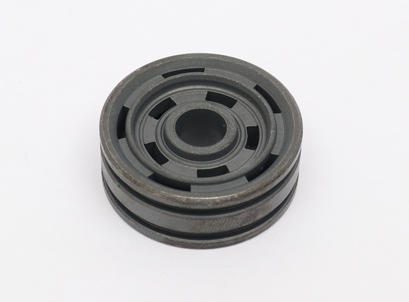 Shock absorber piston